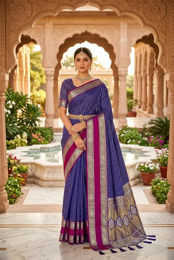 Silk_Saree_With_Zari_Weaving_And_Blouse_Piece