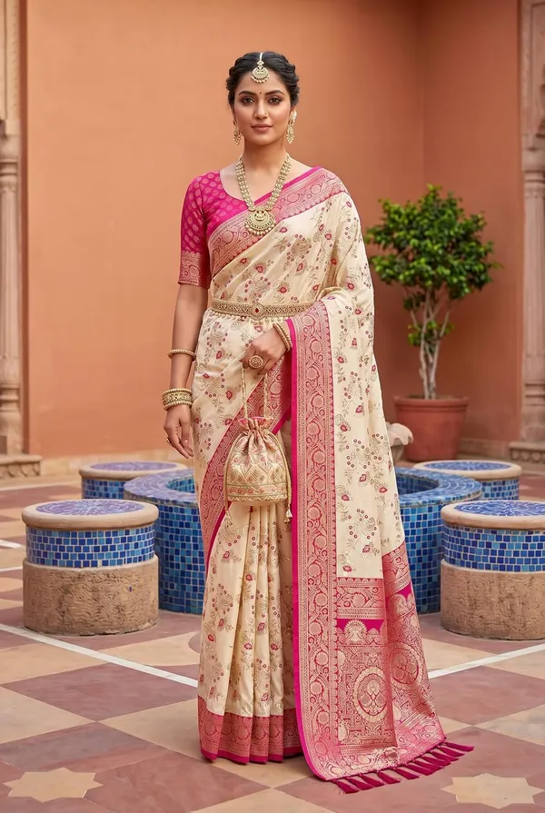 Banarasi_Silk_Saree_With_Zari_Weaving