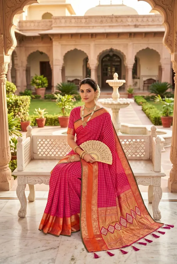 Silk_Saree_With_Zari_Weaving_And_Blouse_Piece