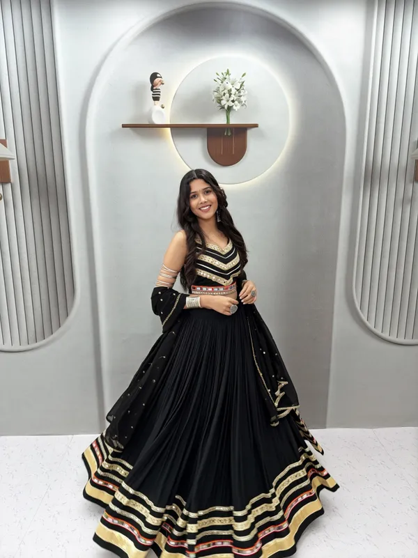 Black_Cotton_Lehenga_Choli_Set_with_Mirror_Work_&_Sequined_Dupatta