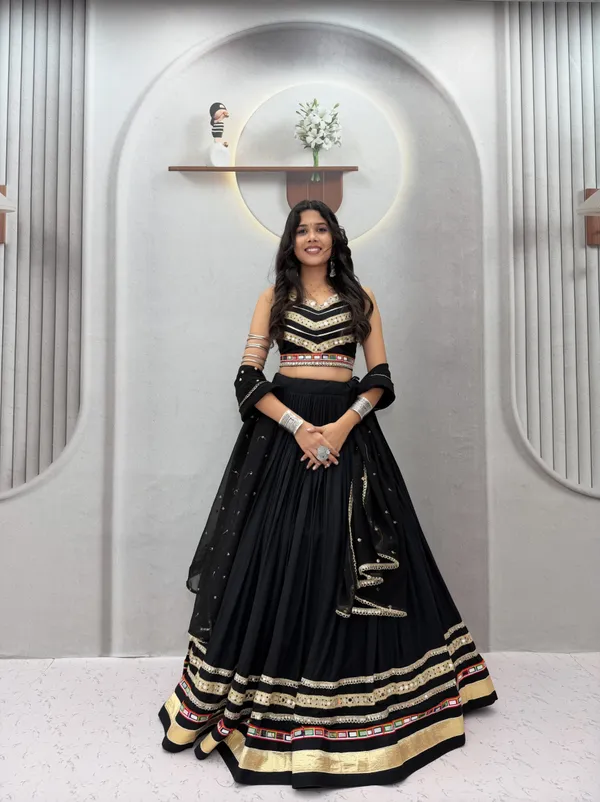 Black_Cotton_Lehenga_Choli_Set_with_Mirror_Work_&_Sequined_Dupatta