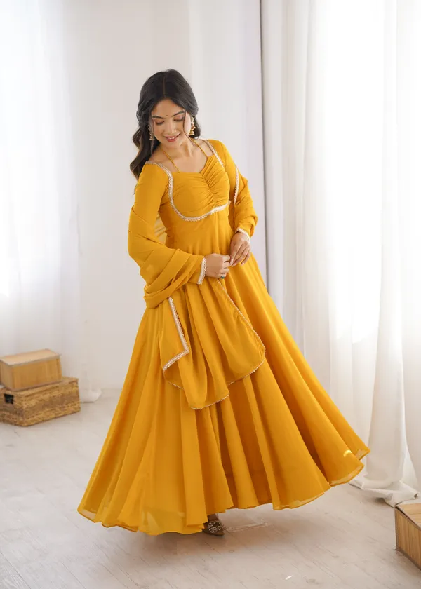 Elegance_Yellow_Georgette_Anarkali_Gown_with_Sequined_Lace_Border_Dupatta_Set