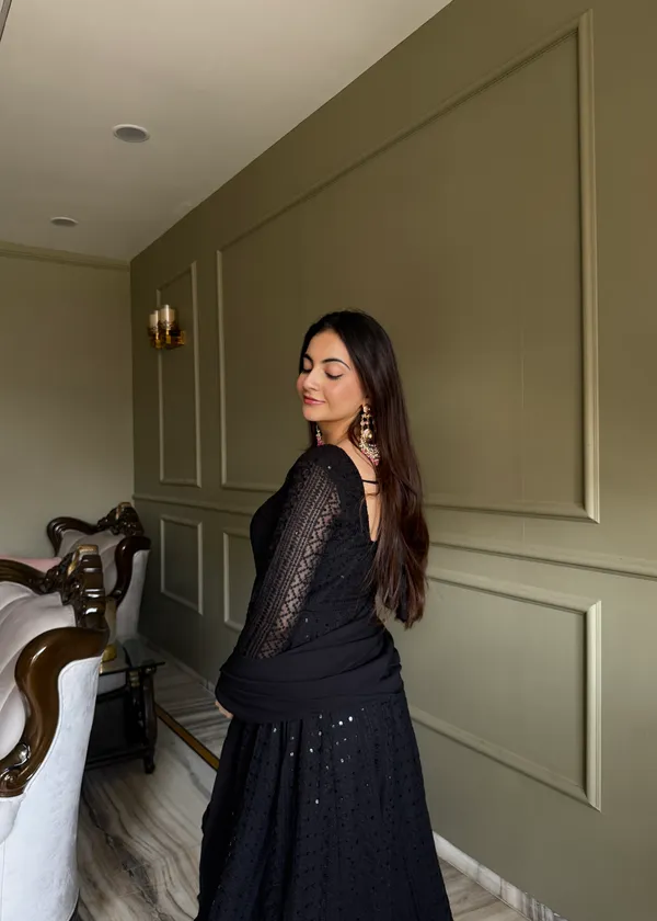 Elegant_Jet_Black_Sequined_Anarkali_Suit_Set_with_Dupatta