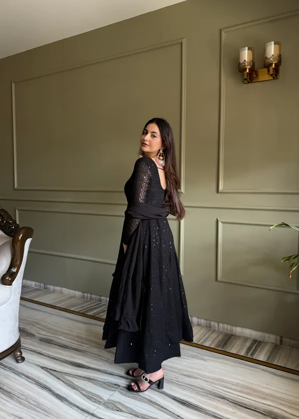 Elegant_Jet_Black_Sequined_Anarkali_Suit_Set_with_Dupatta