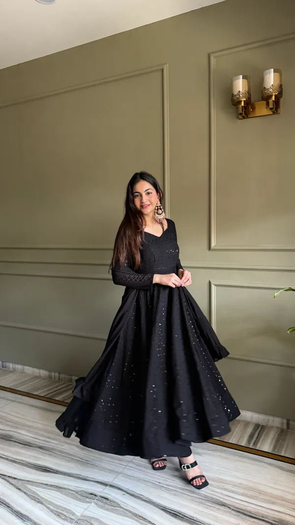 Elegant_Jet_Black_Sequined_Anarkali_Suit_Set_with_Dupatta