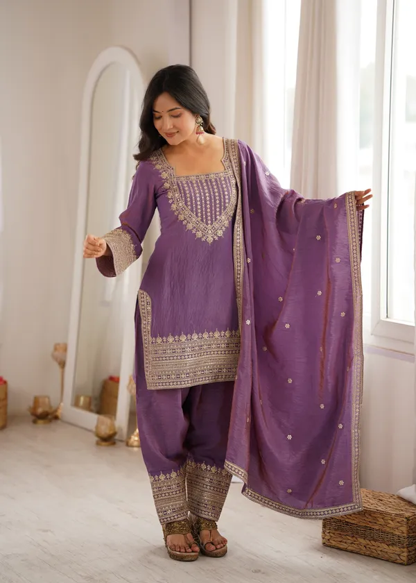 Elegant_Onion_Pink_Gold-Embroidered_Salwar_Suit_Set_with_Dupatta