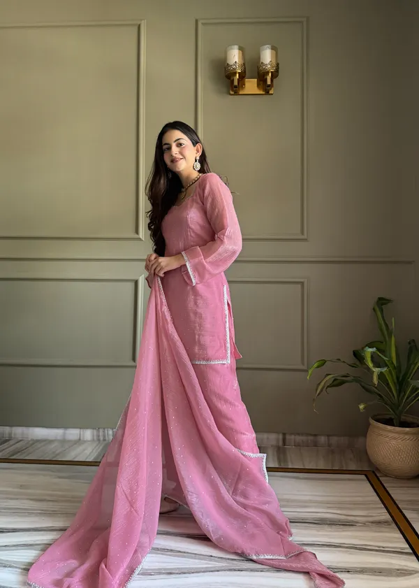 Elegant_Pink_Angrakha_Kurti_Set_with_Salwar_&_Dupatta