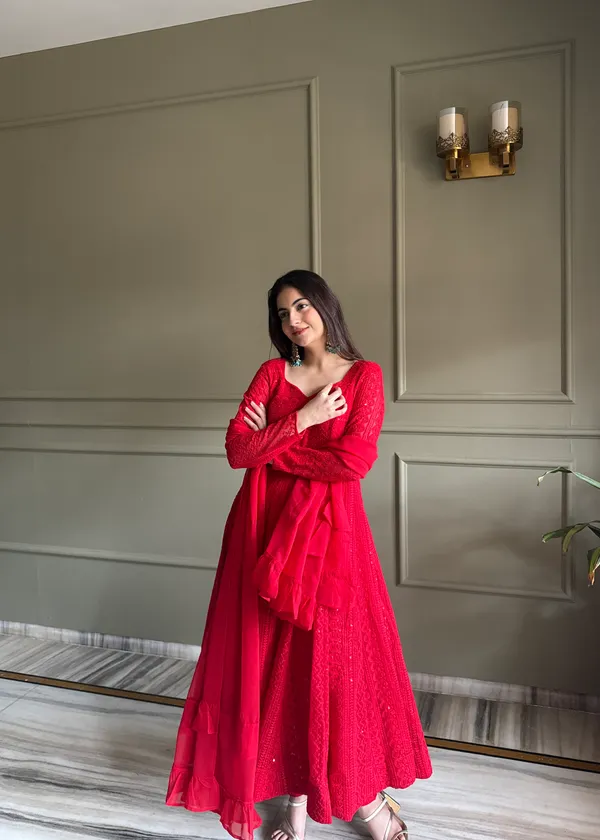 Elegant_Red_Sequined_Anarkali_Suit_Set_with_Dupatta