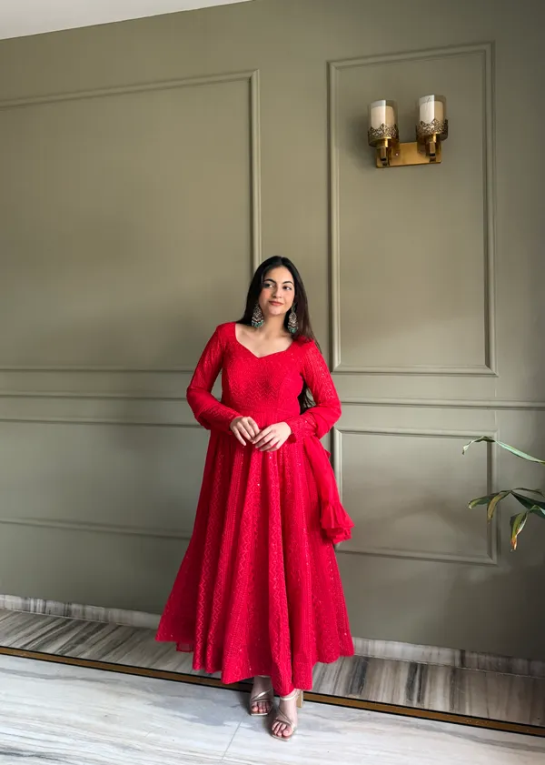 Elegant_Red_Sequined_Anarkali_Suit_Set_with_Dupatta
