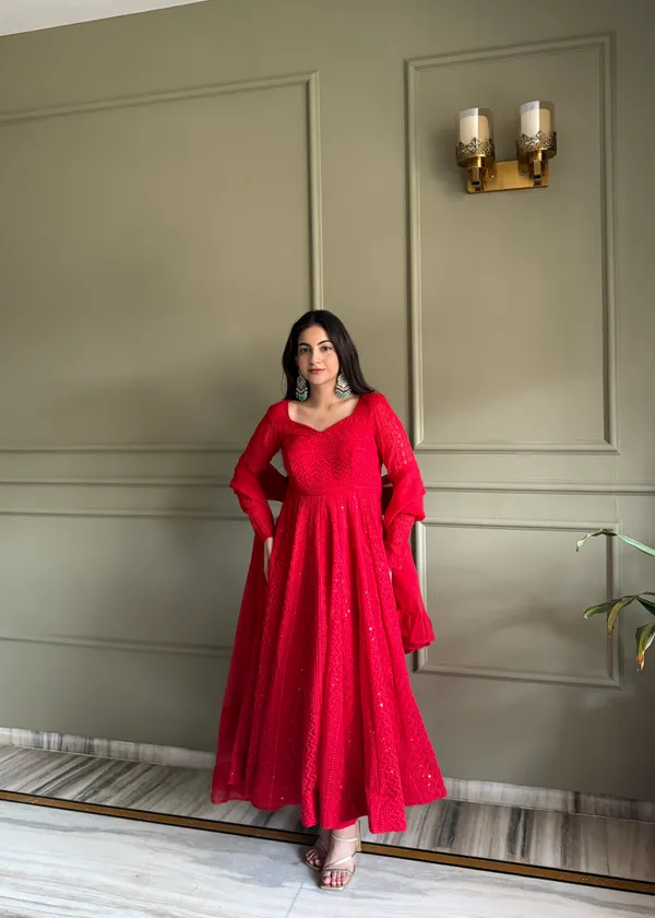 Elegant_Red_Sequined_Anarkali_Suit_Set_with_Dupatta