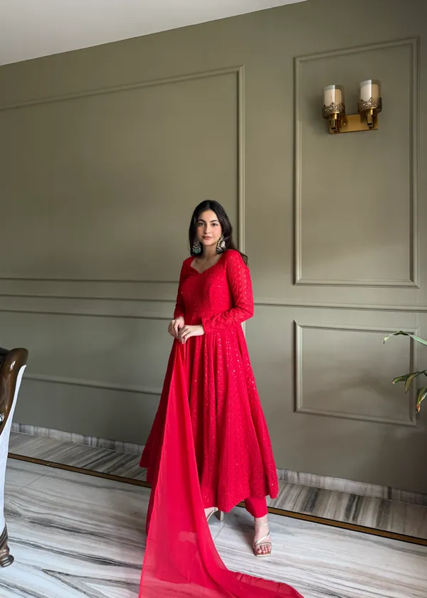 Elegant_Red_Sequined_Anarkali_Suit_Set_with_Dupatta