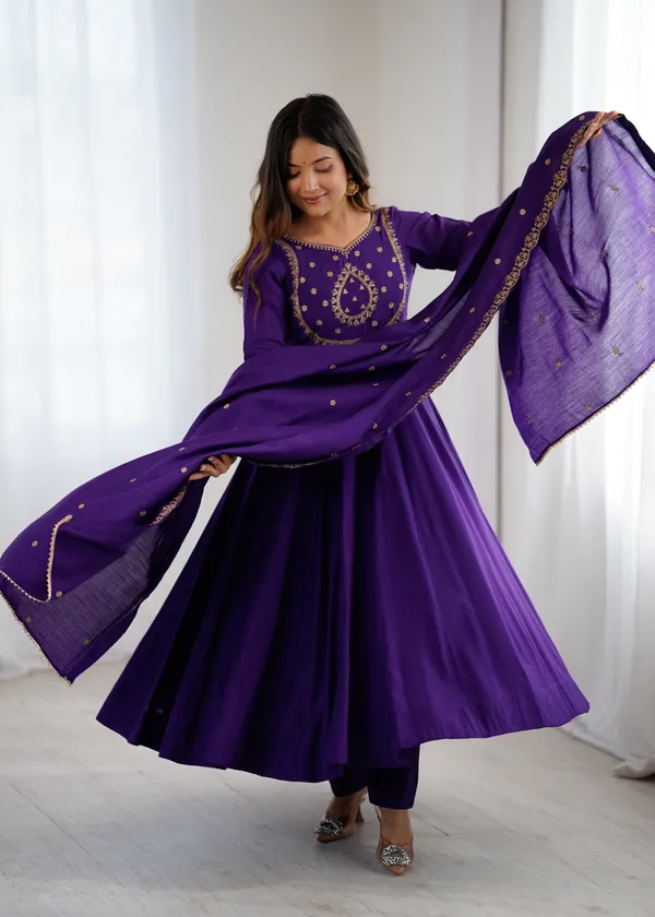 Elegant_Royal_Purple_Embroidered_Anarkali_Dress_with_Dupatta_&_Palazzo_Pants