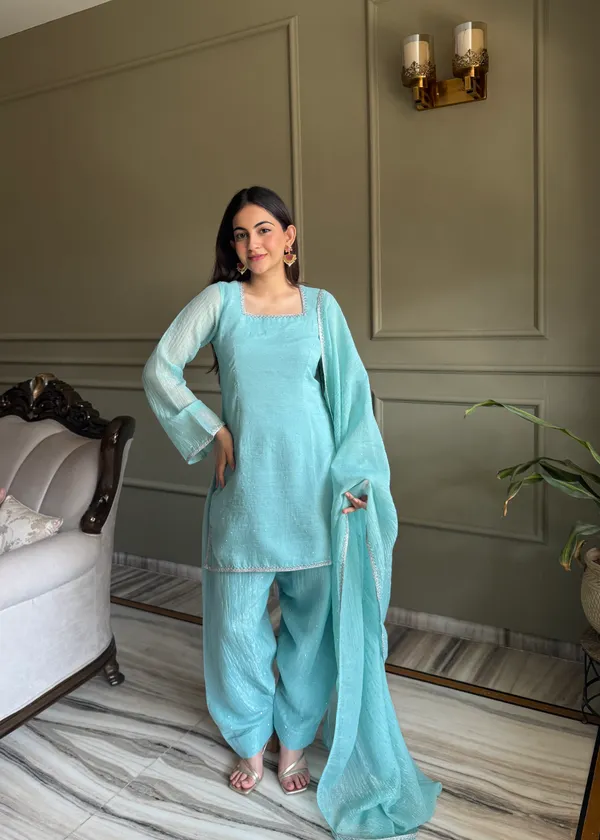 Elegant_Sky_Blue_Angrakha_Kurti_Set_with_Salwar_&_Dupatta