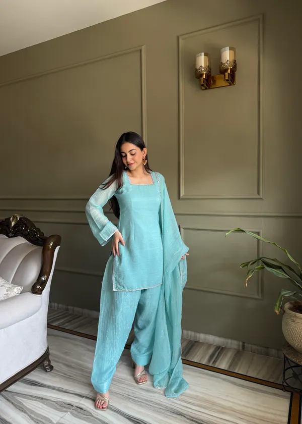 Elegant_Sky_Blue_Angrakha_Kurti_Set_with_Salwar_&_Dupatta