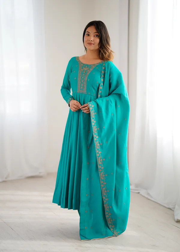 Elegant_Teal_Blue_Embroidered_Anarkali_Suit_Set_with_Dupatta