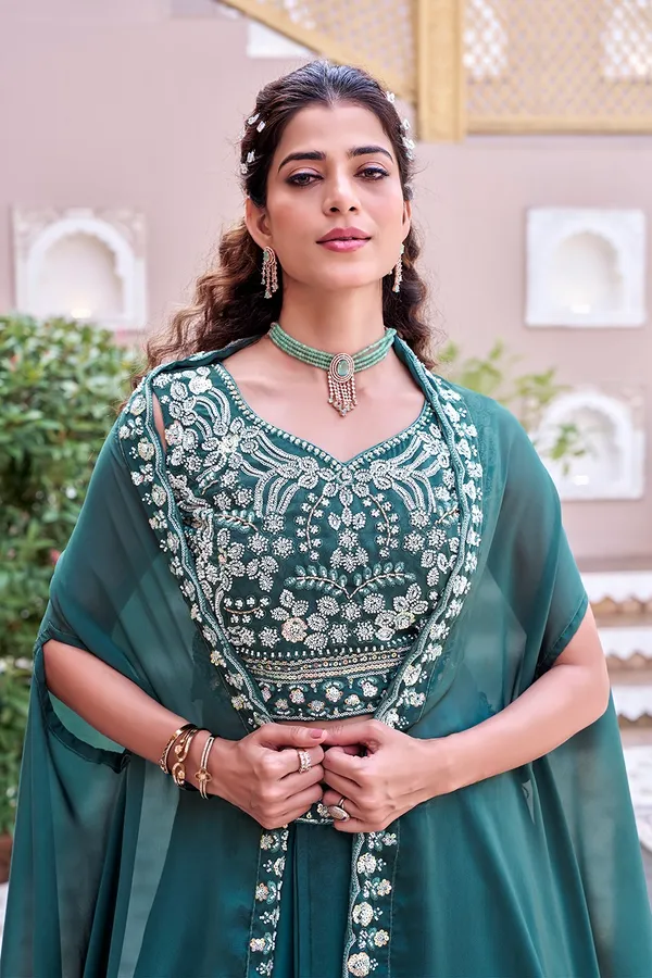 Elegant_Teal_Green_Embroidered_Lehenga_Choli_with_Dupatta