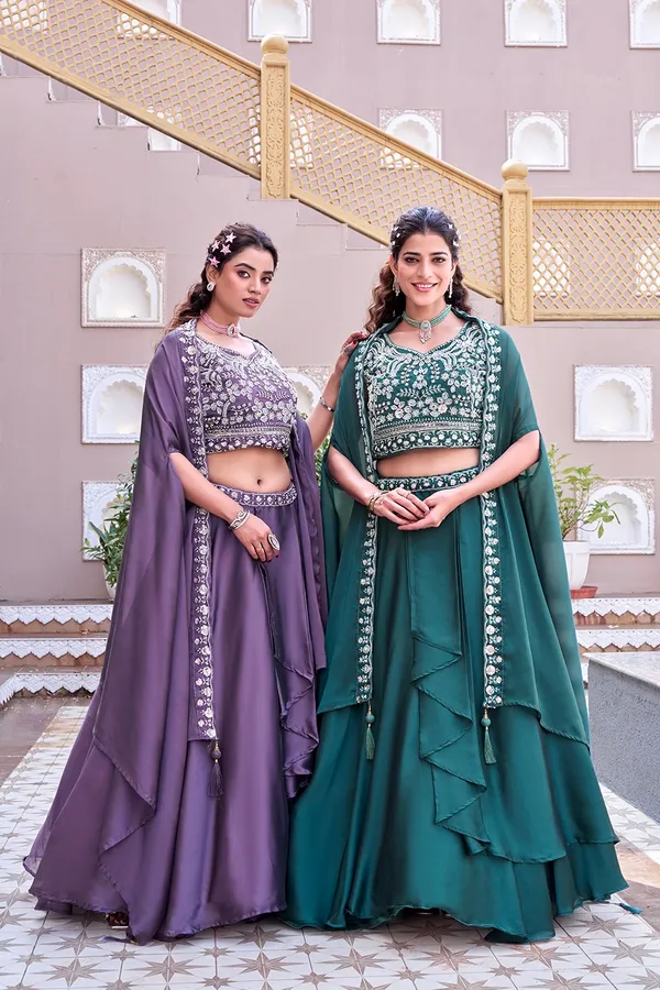 Elegant_Teal_Green_Embroidered_Lehenga_Choli_with_Dupatta