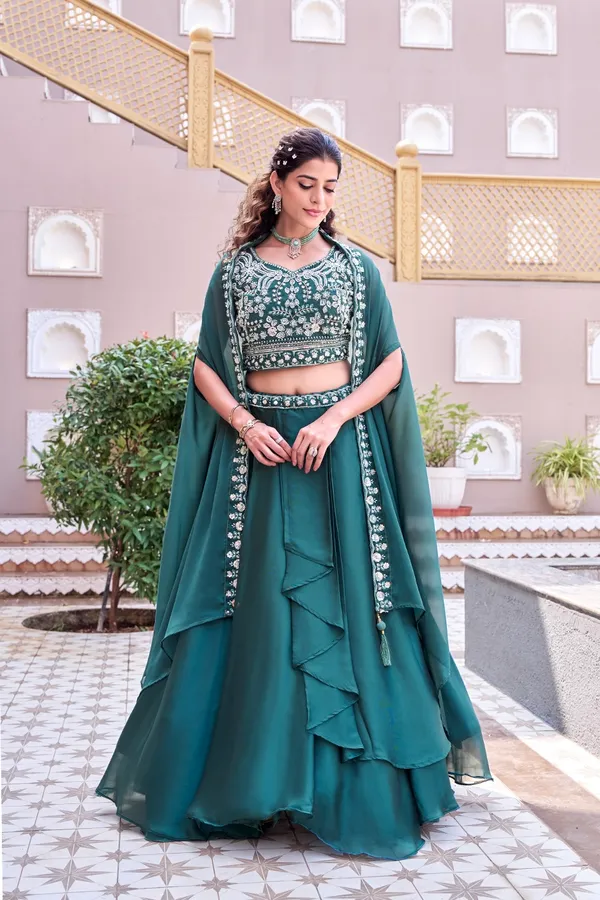 Elegant_Teal_Green_Embroidered_Lehenga_Choli_with_Dupatta