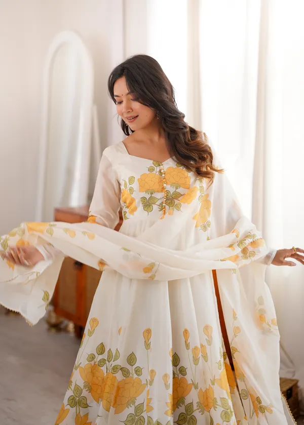 Floral_Print_Anarkali_Kurta_Set_with_Matching_Dupatta