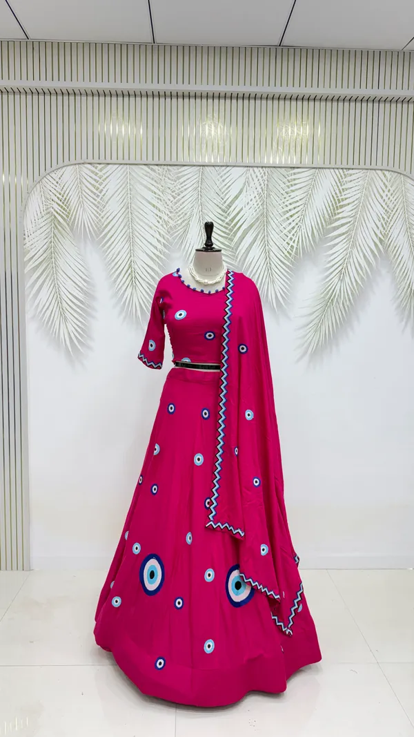 Hot_Pink_Evil_Eye_Printed_Lehenga_Choli_with_Embroidered_Dupatta