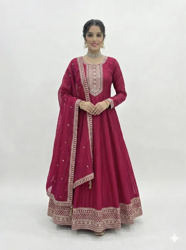 Magenta_Embroidered_Anarkali_Suit_Set_with_Dupatta