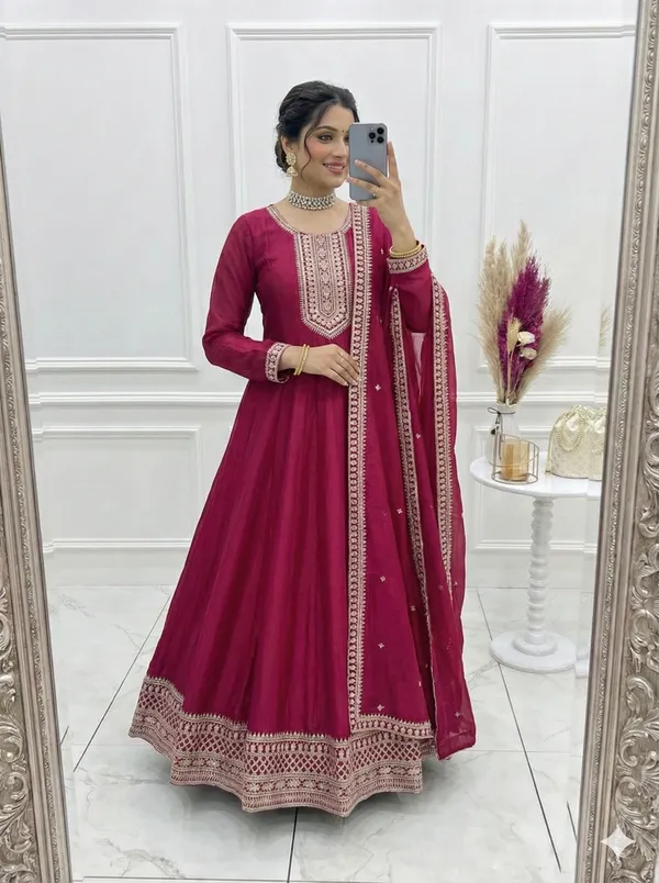 Magenta_Embroidered_Anarkali_Suit_Set_with_Dupatta