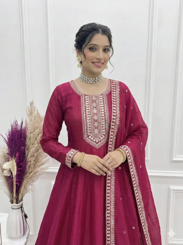 Magenta_Embroidered_Anarkali_Suit_Set_with_Dupatta
