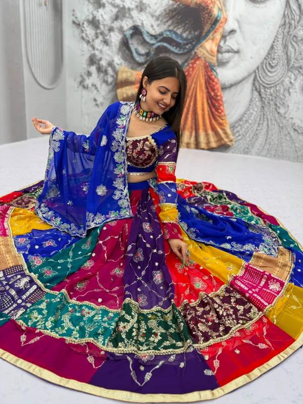 Multicolor_Patchwork_Ethnic_Chaniya_Choli_Set_with_Heavy_Embroidery_and_Matching_Dupatta