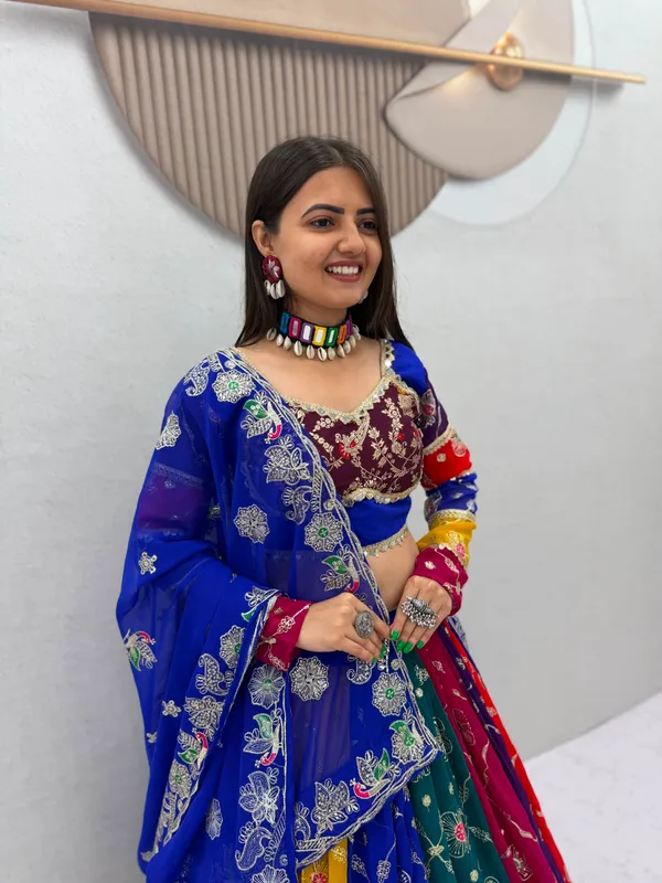 Multicolor_Patchwork_Ethnic_Chaniya_Choli_Set_with_Heavy_Embroidery_and_Matching_Dupatta