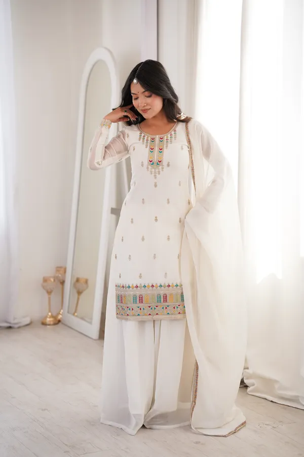 Off_White_Multicolor_Embroidered_Sharara_Set_with_Organza_Dupatta