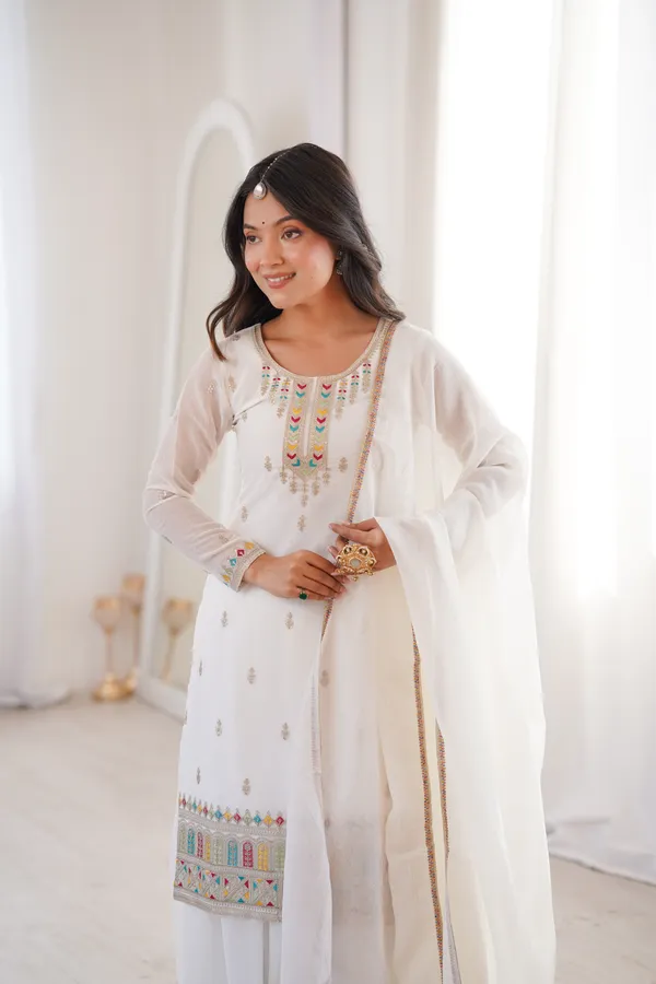 Off_White_Multicolor_Embroidered_Sharara_Set_with_Organza_Dupatta