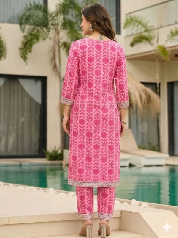 Pink_Floral_Printed_Rayon_Slub_Fabric_Salwar_Suit_Set_with_Dupatta