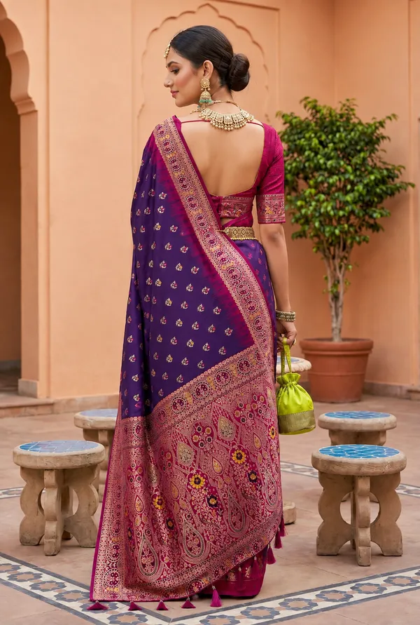 Purple_Designer_Banarasi_Saree_with_Intricate_Traditional_Border