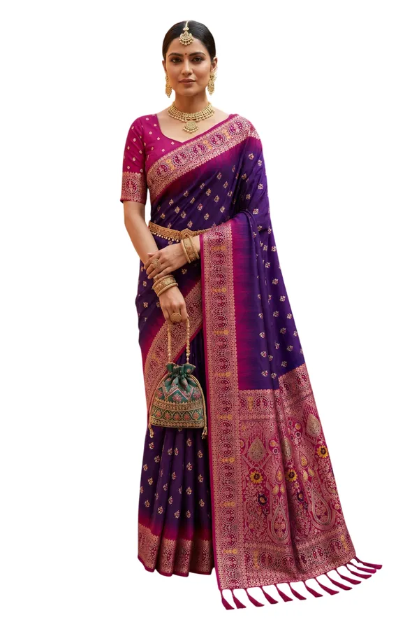 Purple_Designer_Banarasi_Saree_with_Intricate_Traditional_Border