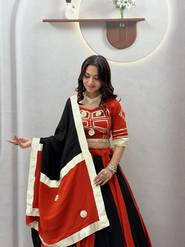 Red_&_Black_Embroidered_Designer_Lehenga_Choli_with_Dupatta
