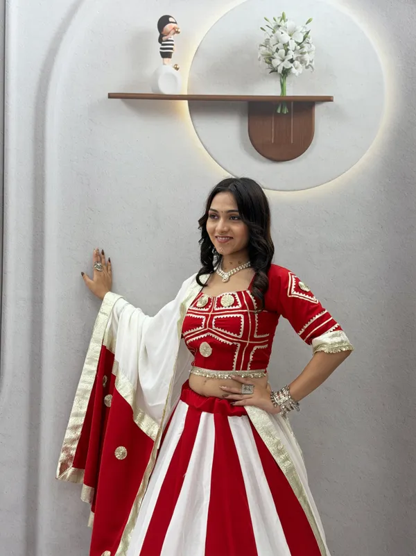 Red_&_White_Embroidered_Designer_Lehenga_Choli_with_Dupatta
