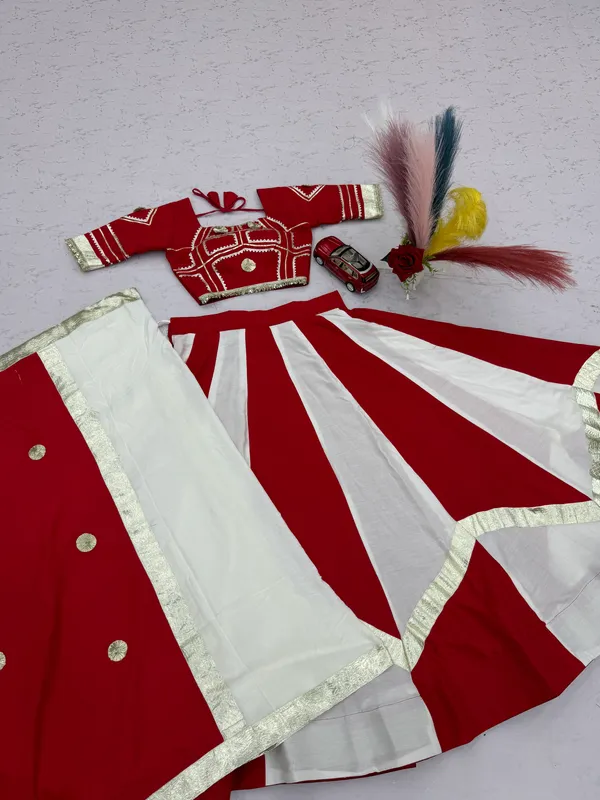 Red_&_White_Embroidered_Designer_Lehenga_Choli_with_Dupatta