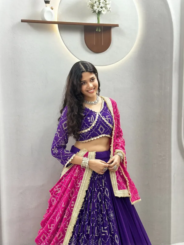 Royal_Purple_&_Fuchsia_Embroidered_Designer_Lehenga_Choli_with_Dupatta