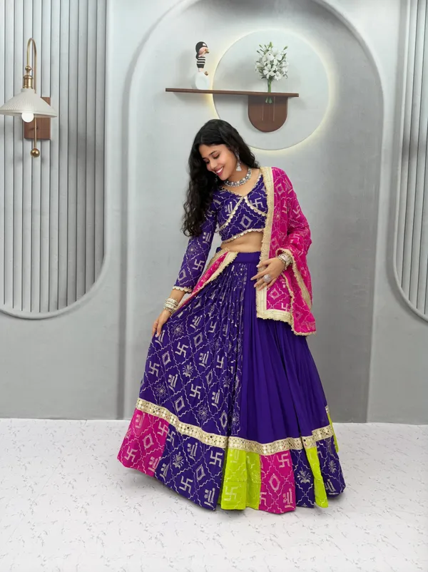 Royal_Purple_&_Fuchsia_Embroidered_Designer_Lehenga_Choli_with_Dupatta