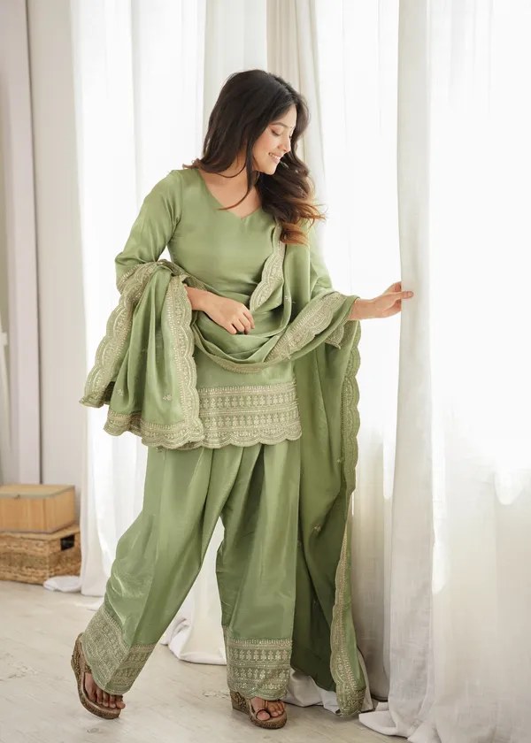 Sage_Green_Embroidered_Silk_Kurta_Set_with_Scalloped_Dupatta