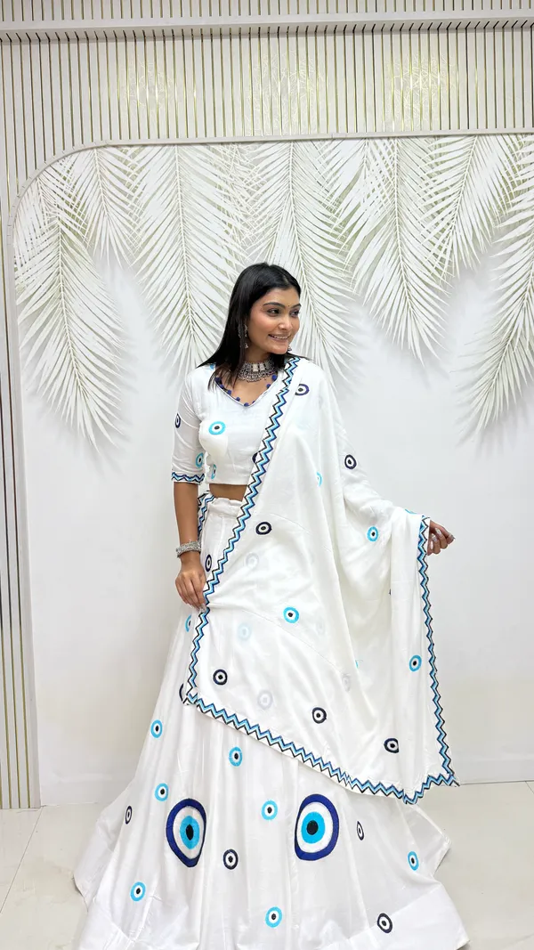 White_Evil_Eye_Printed_Lehenga_Choli_with_Embroidered_Dupatta