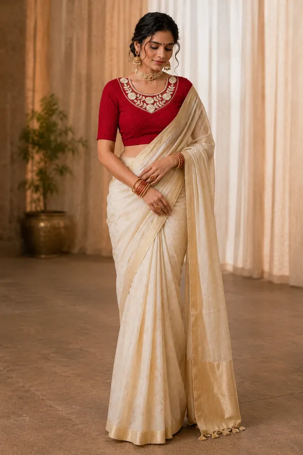 Maroon_Cotton_Embroidered_Sweetheart_Neck_Saree_Blouse_For_Women