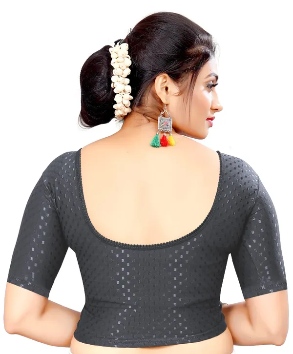Grey_Cotton_Printed_Deep_Back_Round_Neck_Saree_Blouse_For_Women