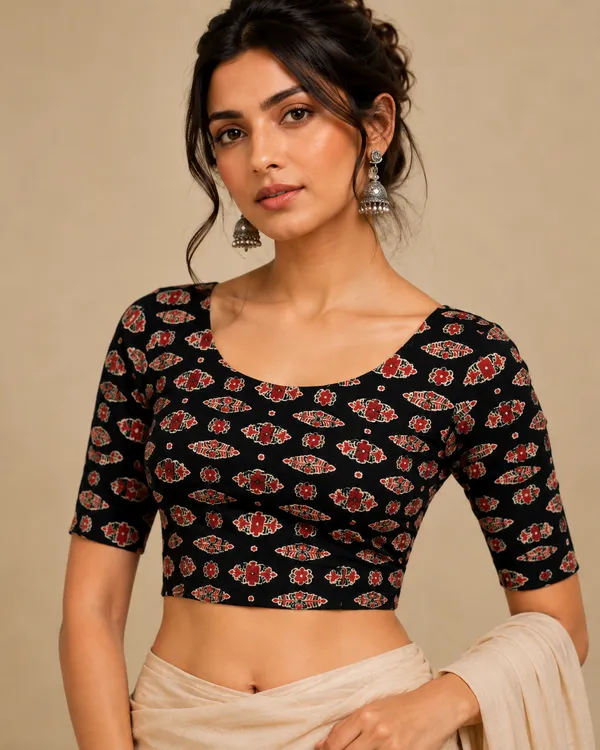 Handcrafted_Kalamkari_Print_Cotton_Blouse