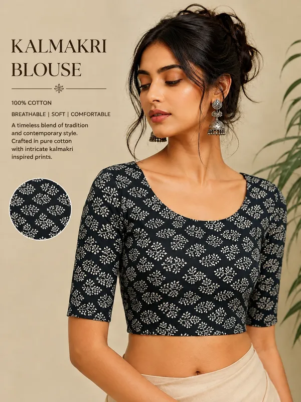 Handcrafted_Kalamkari_Print_Cotton_Blouse