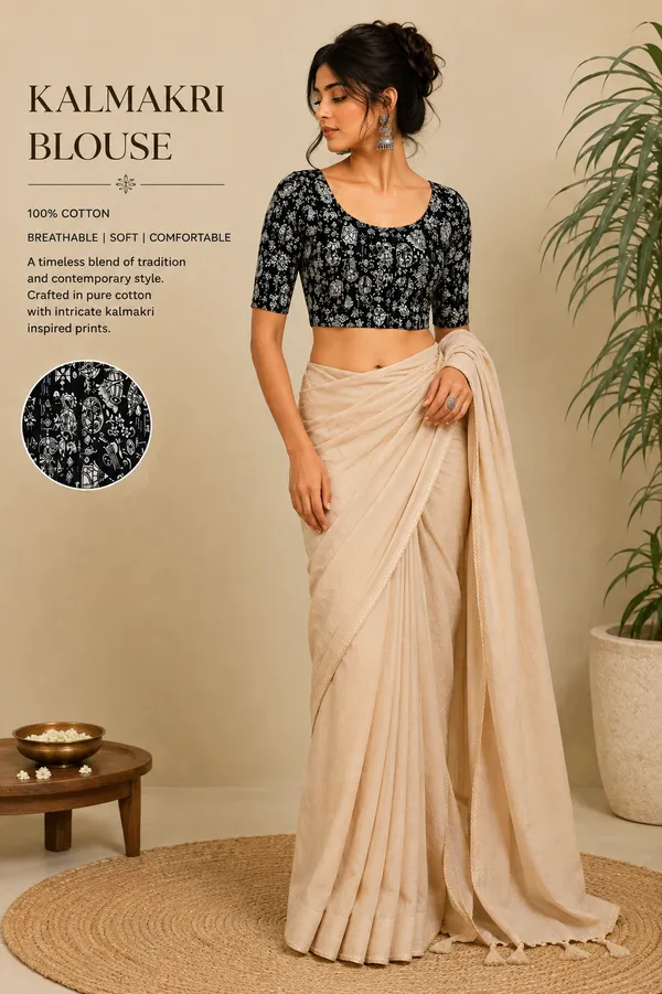 Handcrafted_Kalamkari_Print_Cotton_Blouse