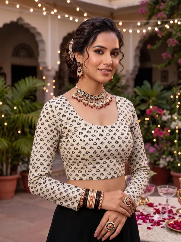 Kalamkari_Printed_Cotton_Blouse_-_Stay_on_Trend_with_100%_Cotton