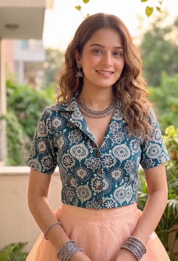Kalamkari_Printed_Cotton_Blouse_-_Stay_on_Trend_with_100%_Cotton