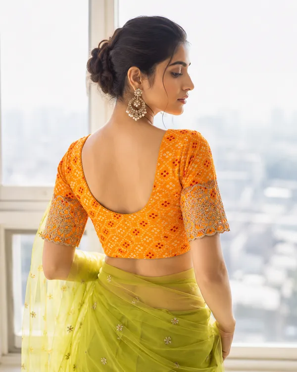 Premium_Gotta_Embroidered_Work_on_gold_foil_printed_Readymade_Blouse