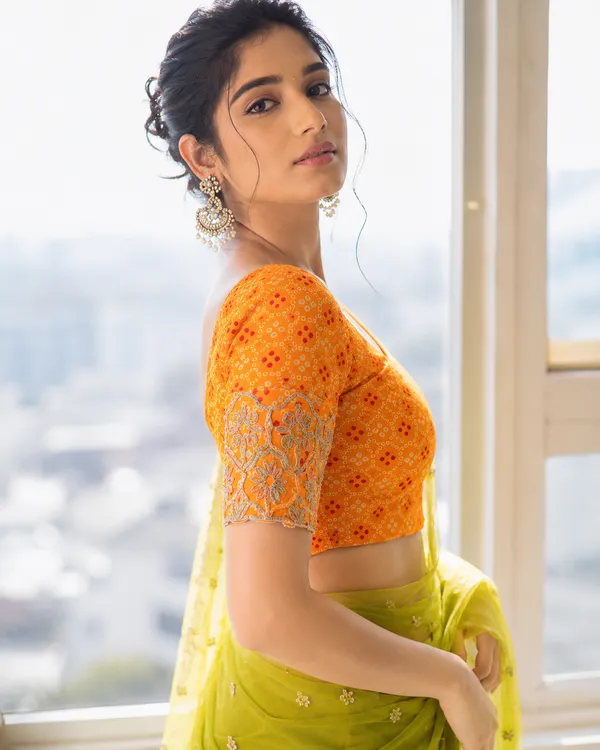 Premium_Gotta_Embroidered_Work_on_gold_foil_printed_Readymade_Blouse